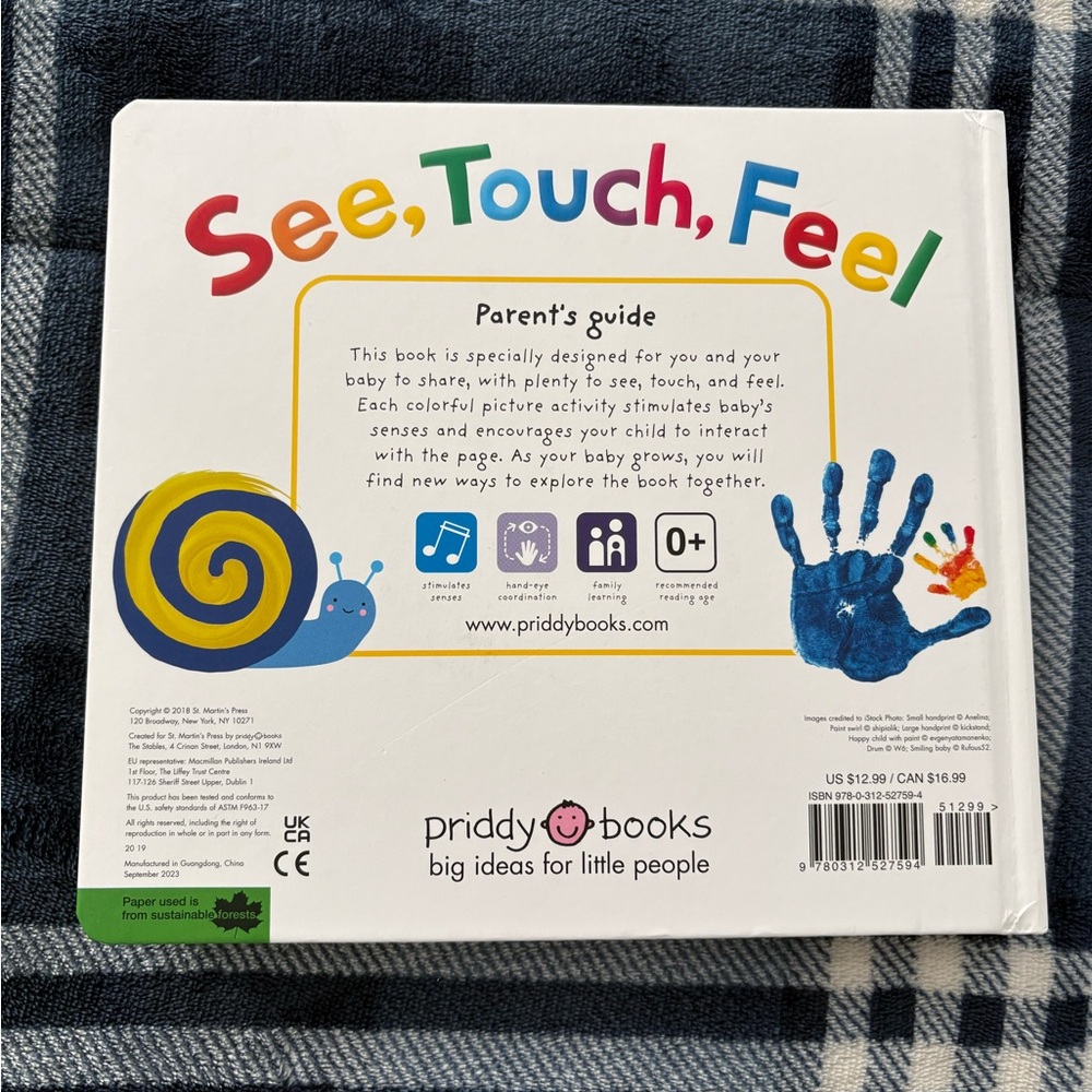 Prissy Books - See, Touch, Feel Sensory Book 📕 - Picture 4 of 4